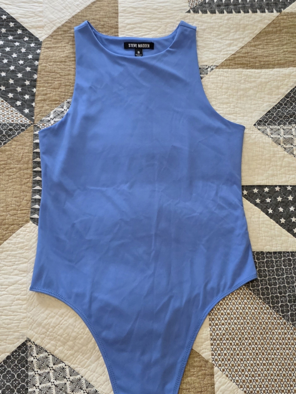 Steve Madden Light Blue Girls' One-Piece Bodysuit